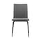 Armen Living Lyon Gray Fabric and Metal Dining Room Chairs, PK2 LCLYSIGREY - alternate 4